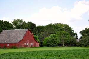 Farm house in Minnesota