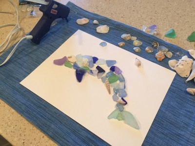 DIY Sea Glass Dolphin Project