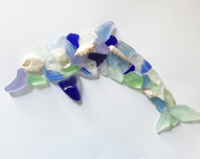 DIY Sea Glass Dolphin Project