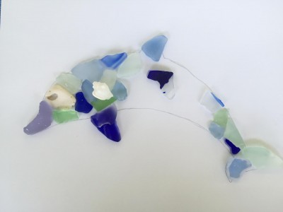DIY Sea Glass Dolphin Project
