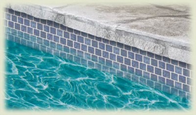 Water line tile example.