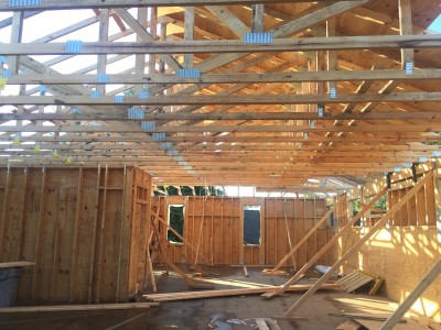 View from inside. Looking good.