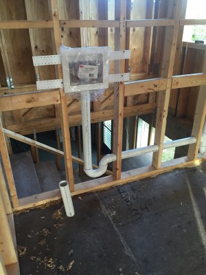 plumbing in our house remodel