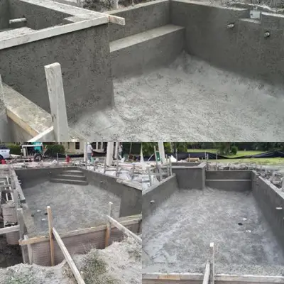 Pool progress!