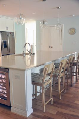 Another angle of my kitchen island reveal