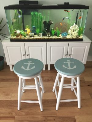 Refinished Bar Stools