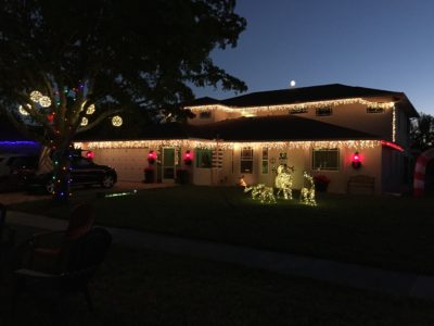 DIY Christmas Sign Post