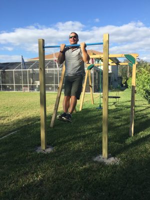 Installing a pull up bar