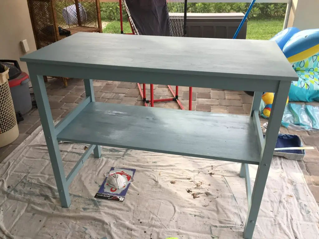 Upcycling old furniture into a bar area