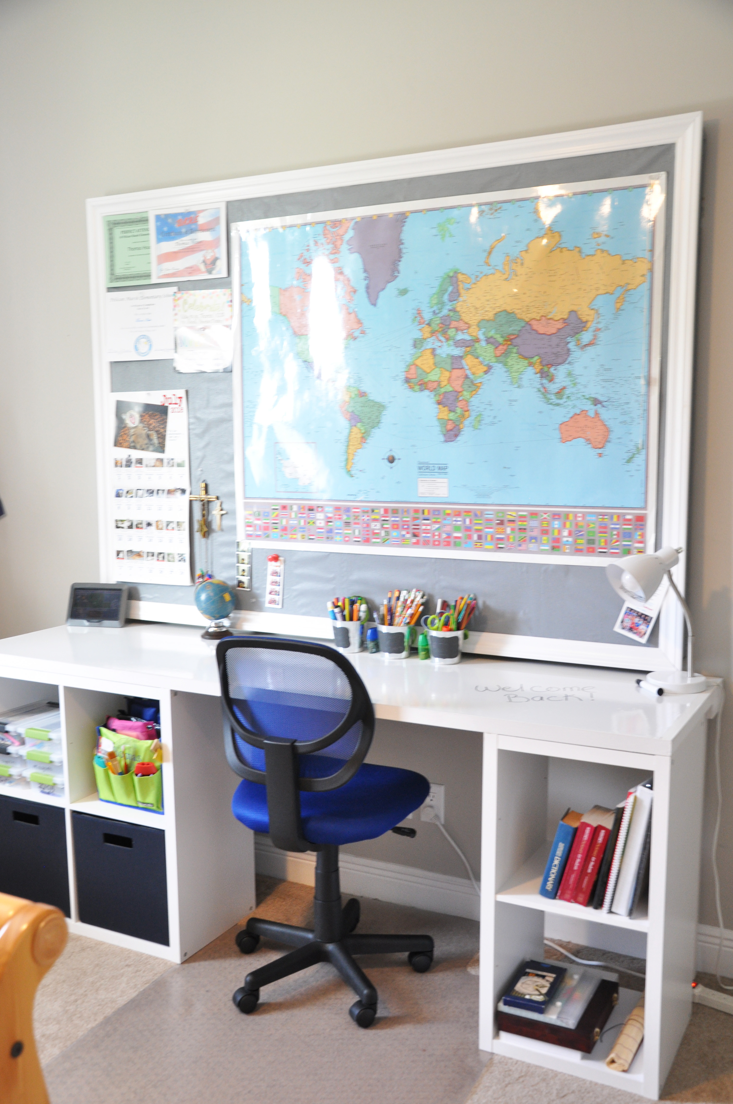 DIY Desk Using a Hollow Core Door