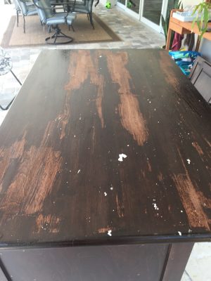 Refinishing an Old Bar