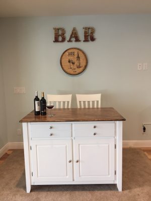 Refinishing an Old Bar