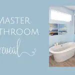 Master Bathroom Reveal