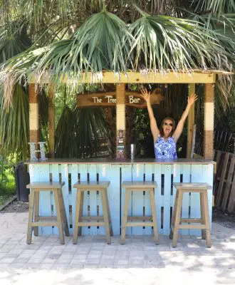DIY Pallet Tiki Bar 