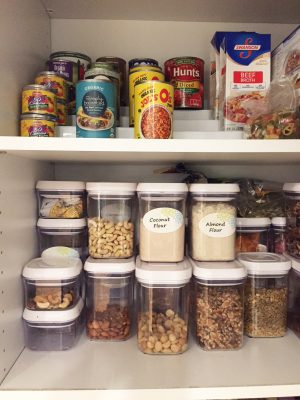 Pantry Organization