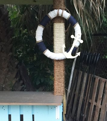 DIY - Pool Noodle Nautical Wreath