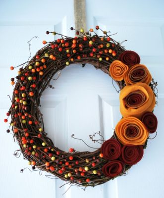 Easy DIY Fall Wreath