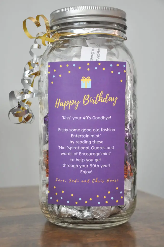 DIY Birthday Gift for any age