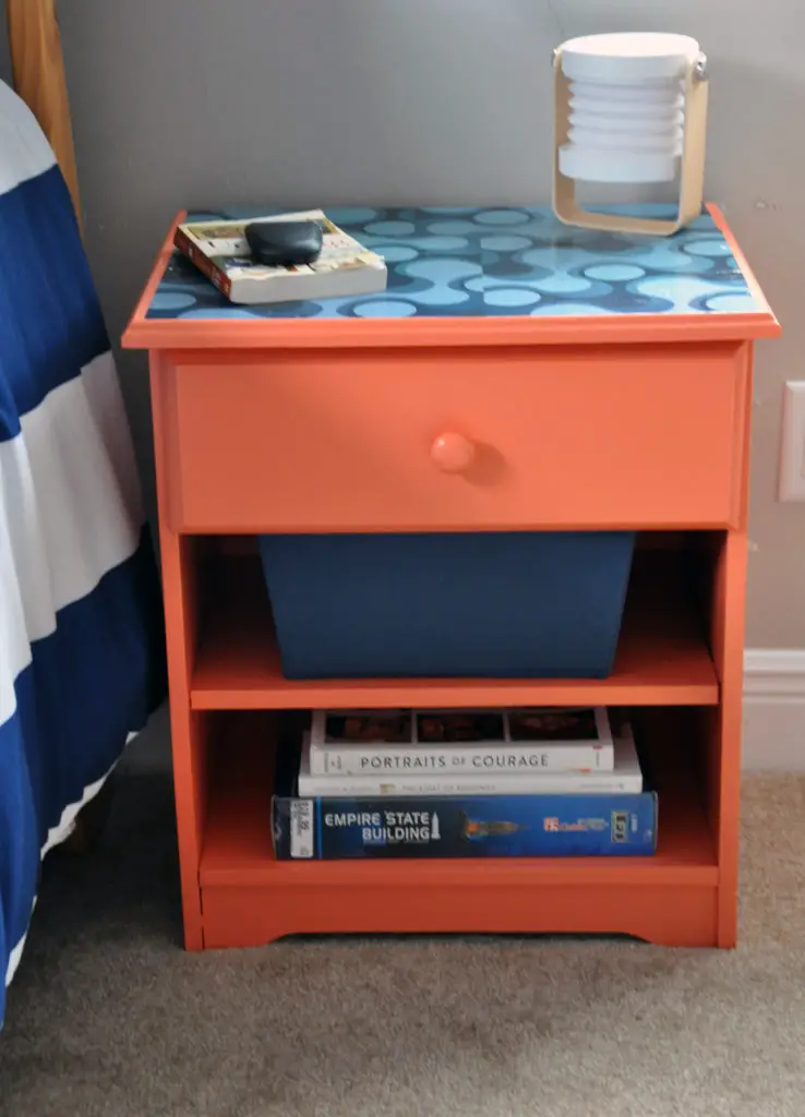 Thrift Store Night Stand Makeover