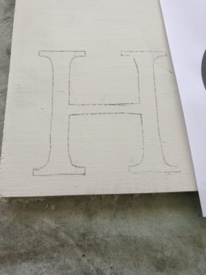 DIY Personalized Pool Sign