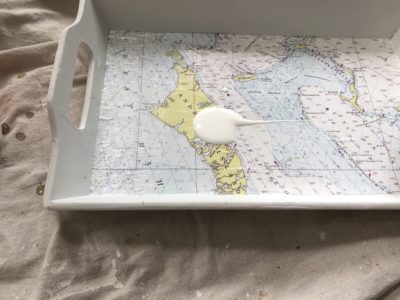 DIY Nautical Tray