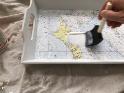 DIY Nautical Tray