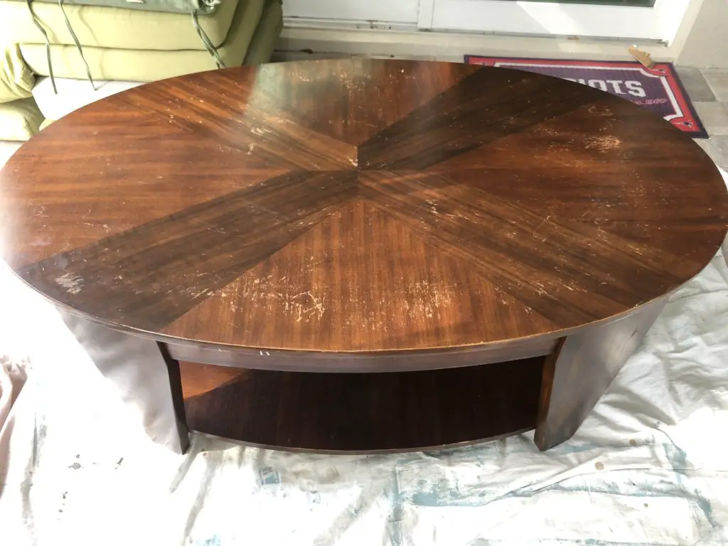 Thrift Store Challenge - Coffee Table Redo