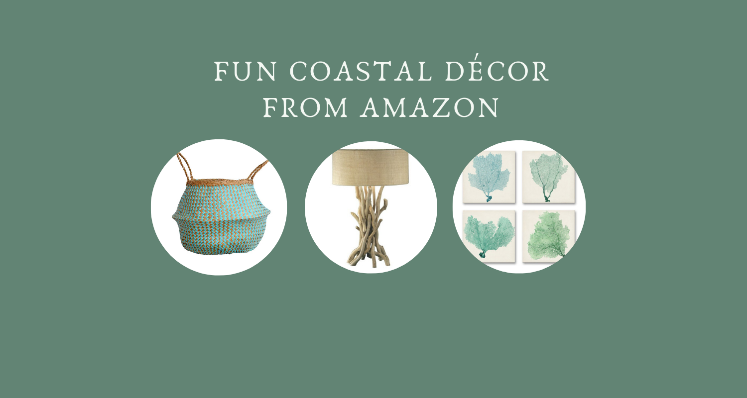 Fun coastal decor finds from amazon