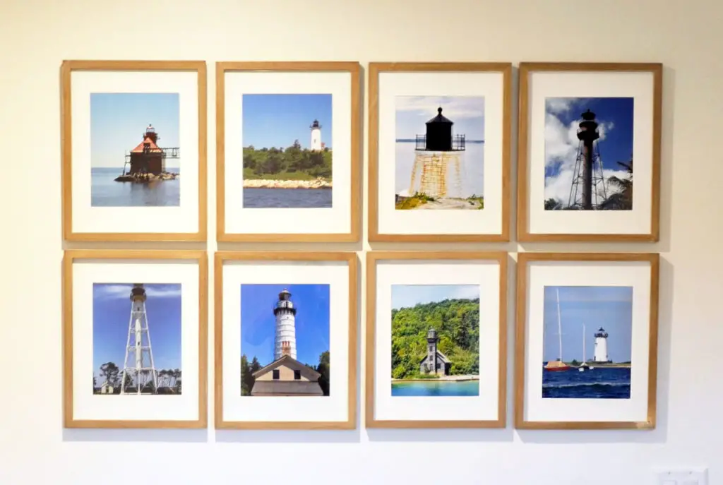 Lighthouse Gallery Wall