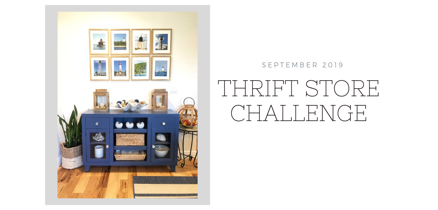 Thrift Store Challenge - September 2019