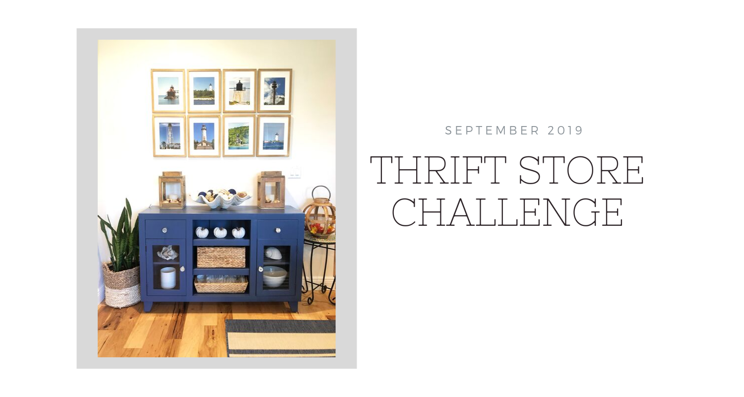 Thrift Store Challenge - September 2019