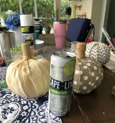 DIY - Dollar Store Pumpkins