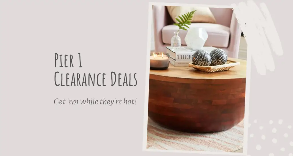 Amazing Deals at Pier 1 (Clearance Sale) the House house