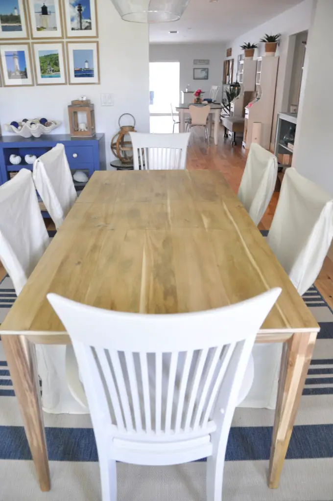 Refinishing our Dining Room Table