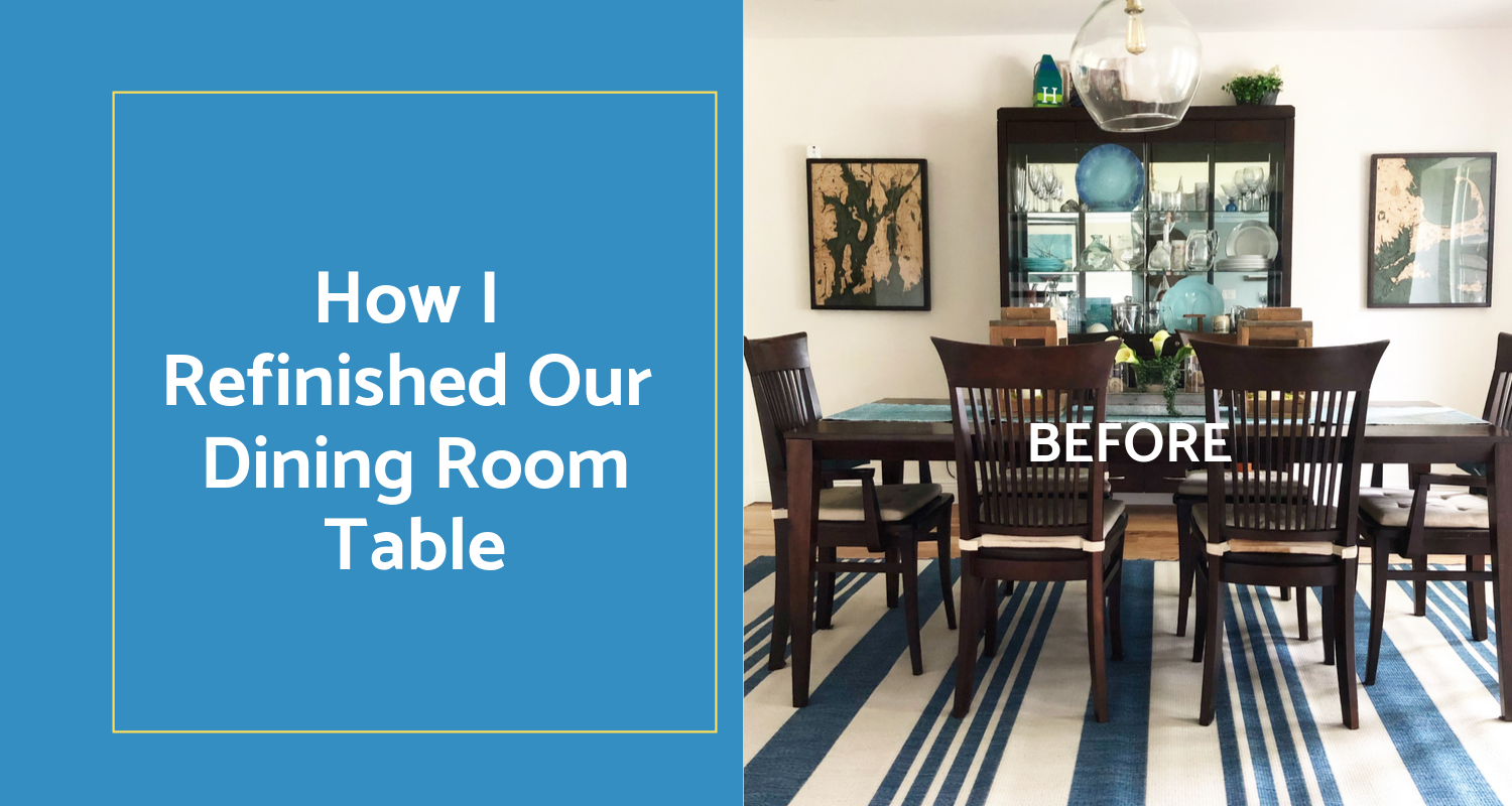 How To Refinish A Dark Wood Table How To Refinish A Dark Wood Table