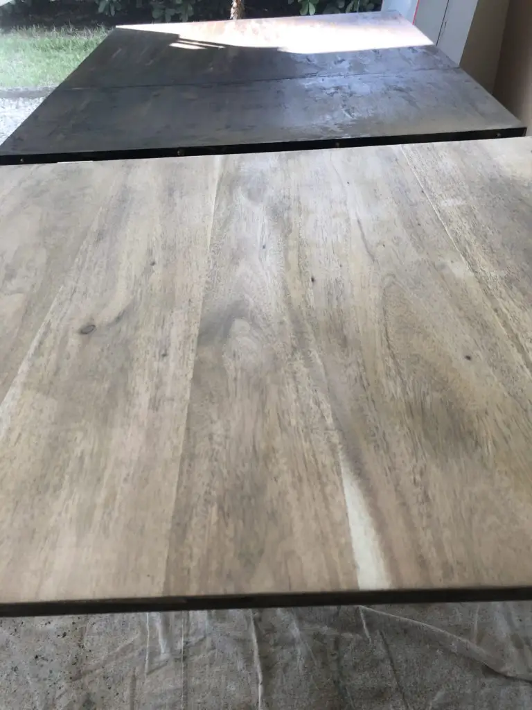 Refinishing our Dining Room Table