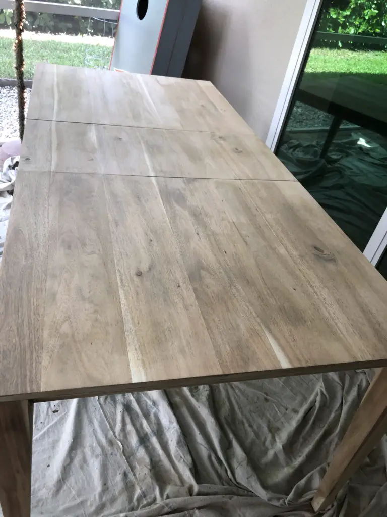 Refinishing our Dining Room Table