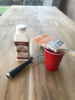 Refinishing our Dining Room Table