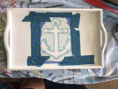 Thrift Store Challenge - Tray Makeover