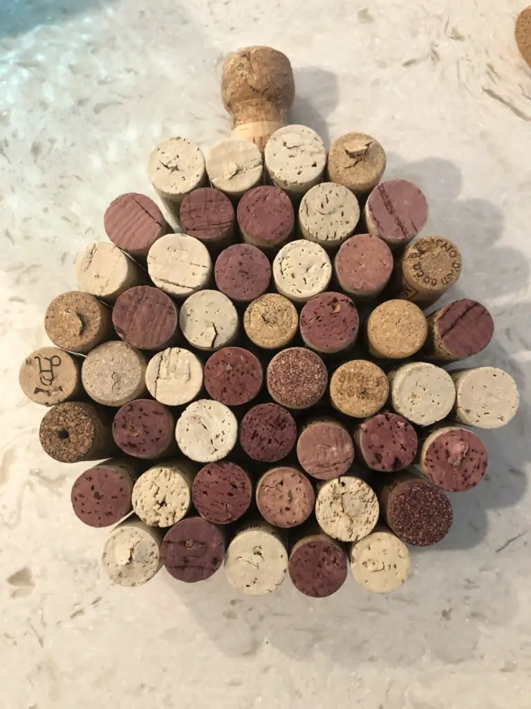 DIY Wine Cork Pumpkin