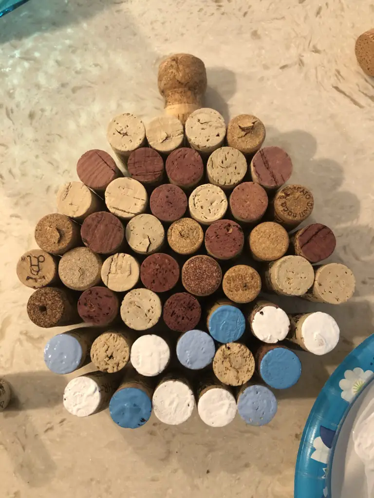 DIY Wine Cork Pumpkin