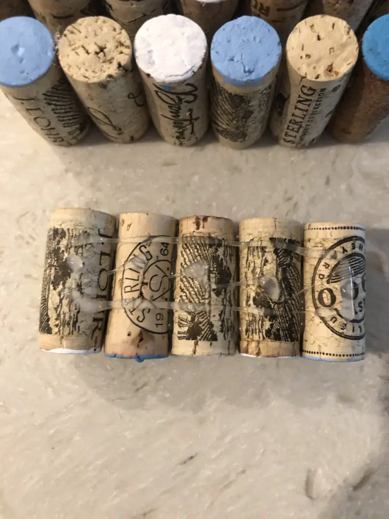 DIY Wine Cork Pumpkin