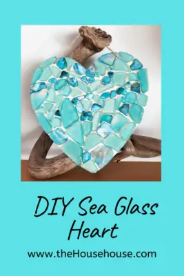 DIY Seaglass Heart