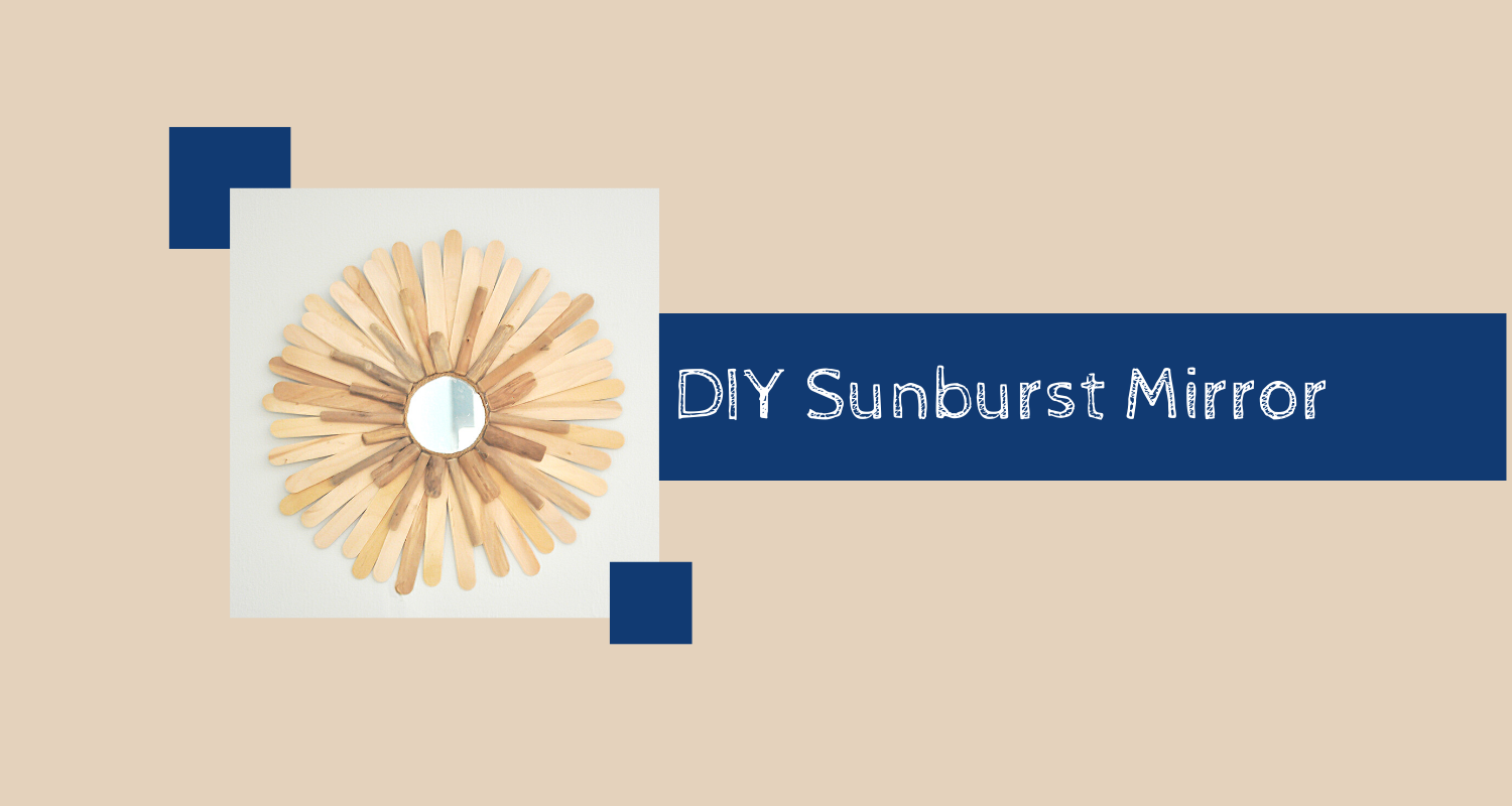 DIY Sunburst Mirror