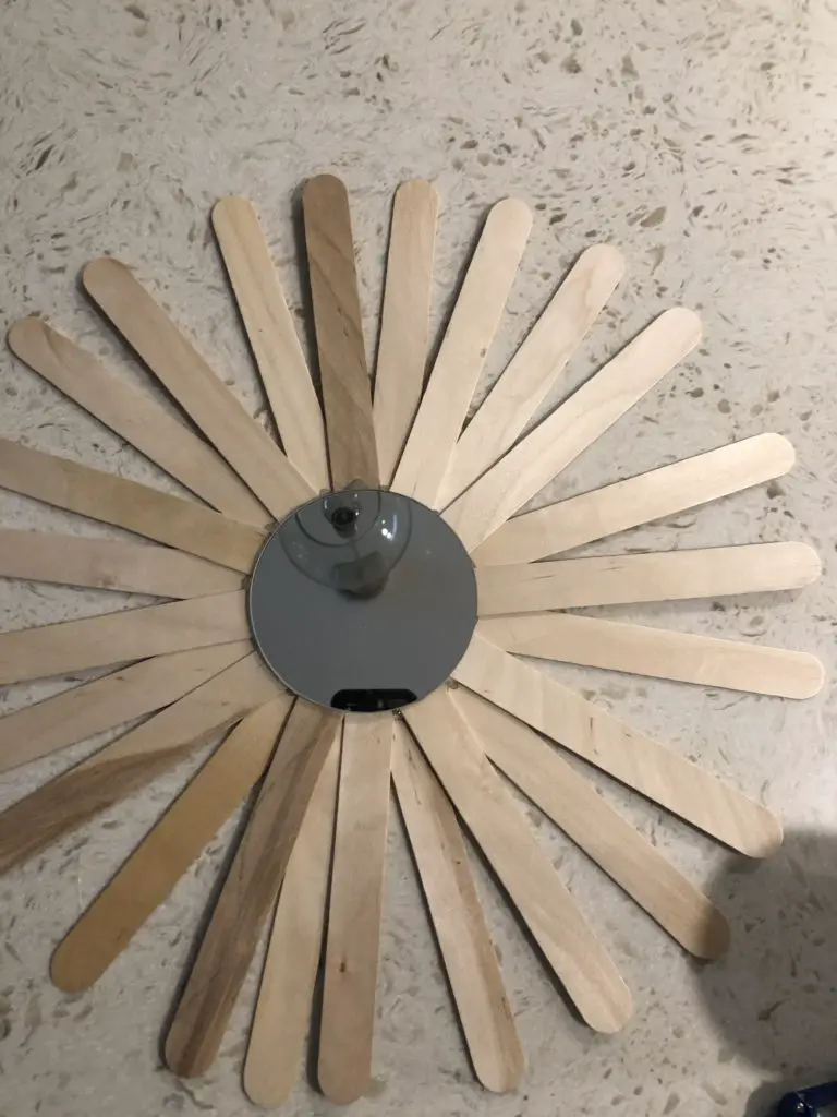 DIY Sunburst Mirror