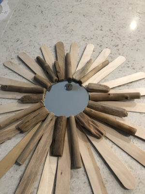 DIY Sunburst Mirror