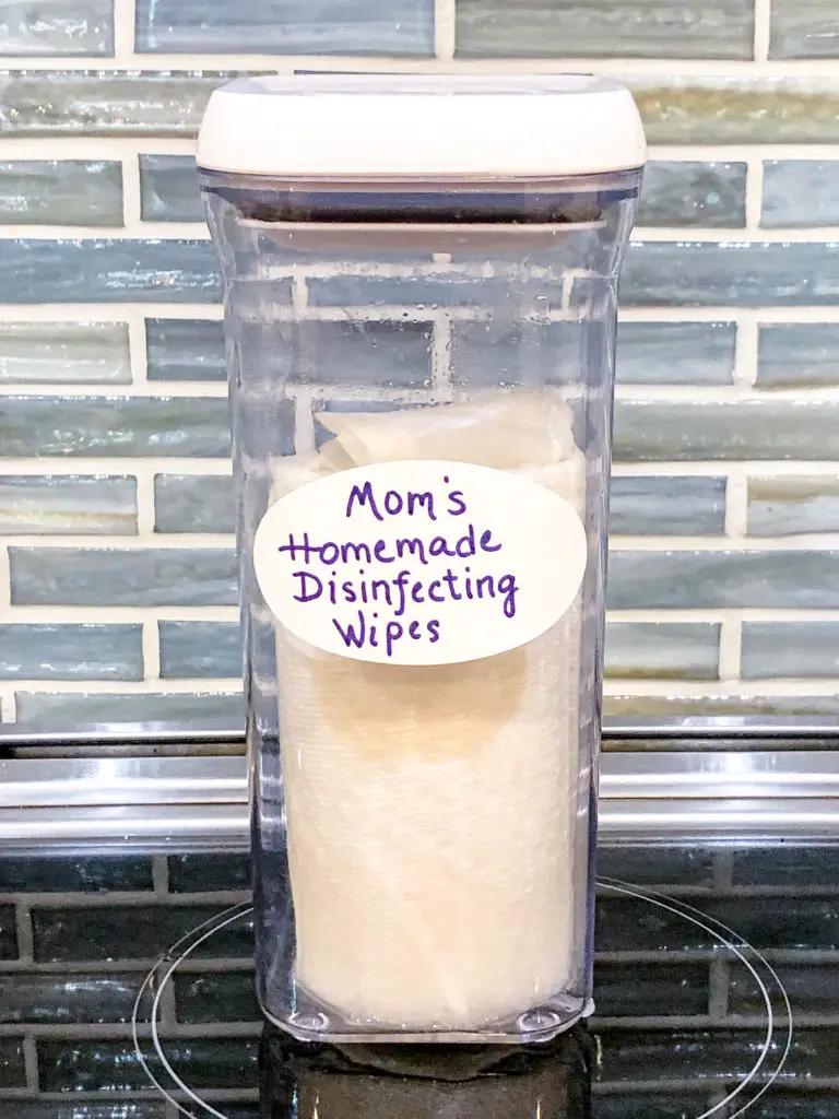 Homemade Disinfecting Wipes