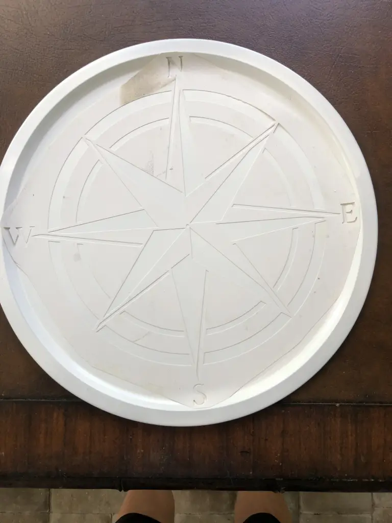 Dollar Tree Pizza Pan Makeover