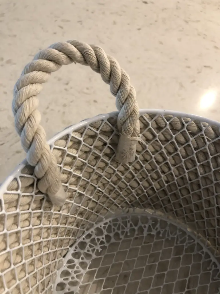 Rope Basket Handles