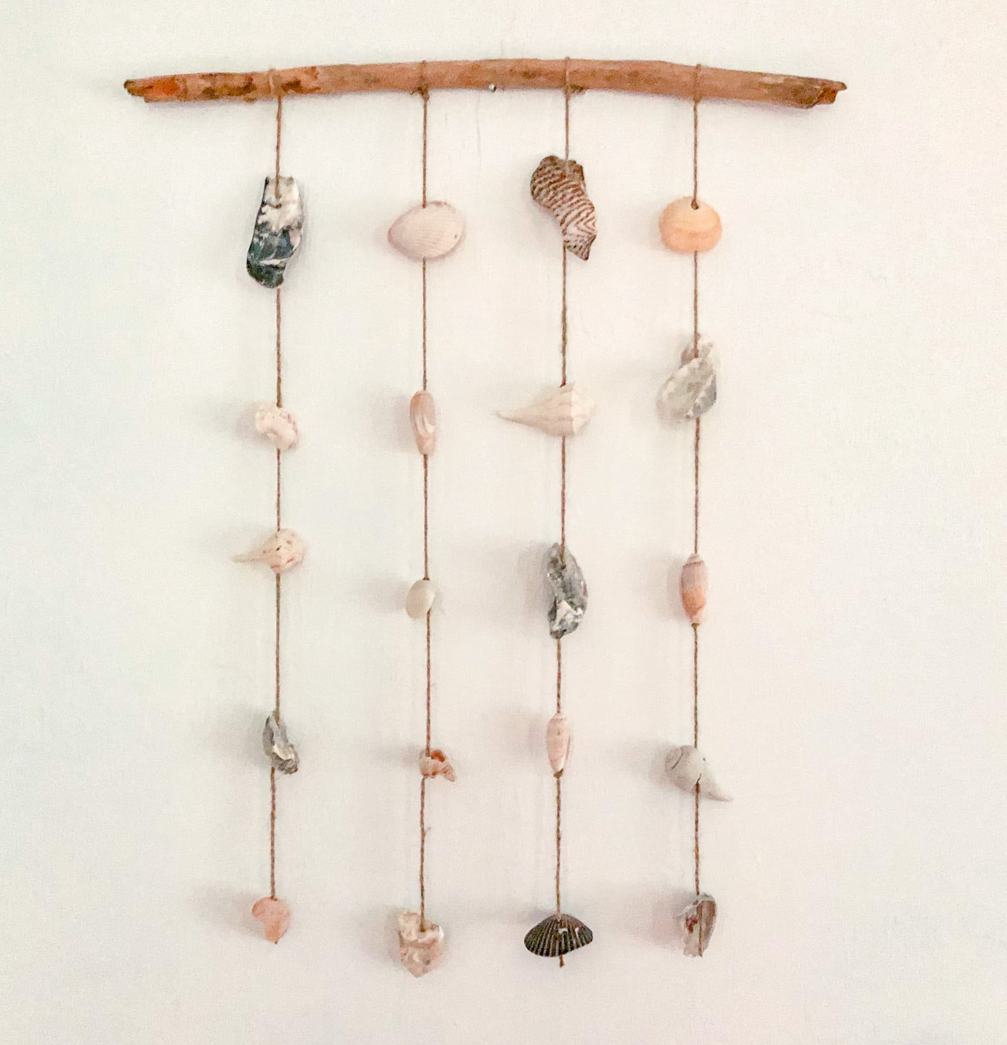 DIY Shell Wall Hanging the House house